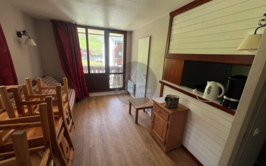 APPARTEMENT T2 + Coin Montagne de 37,35 m2 – Tignes Val Claret – Résidence Rond point des pistes B – Ref 131RPPB