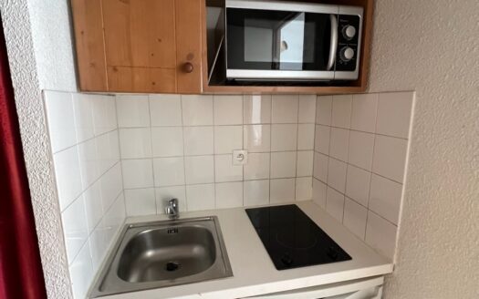 STUDIO meublé de 18,36 m2 – TIGNES Val Claret – Résidence Rond Point des Pistes C – Ref 221RPPC