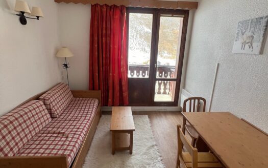STUDIO meublé de 18,36 m2 – TIGNES Val Claret – Résidence Rond Point des Pistes C – Ref 221RPPC